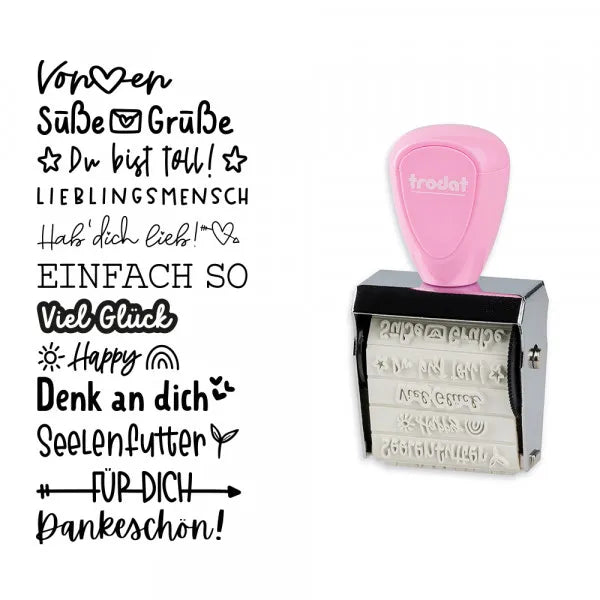 Trodat Creative Stamp & Ink Pad Set