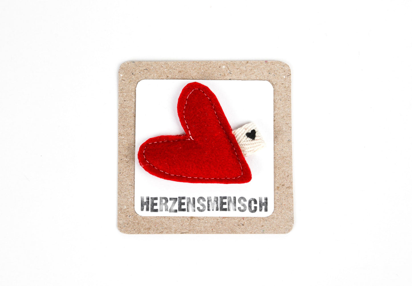 Filzherzmagnet verschiedene Farben/ Motive