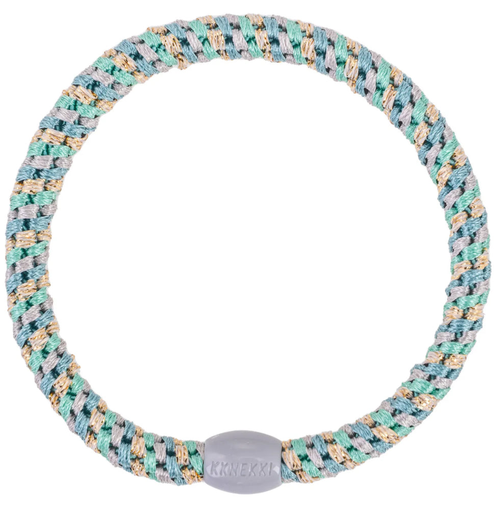 Kknekki Slim Mix Teal Gold Glitter