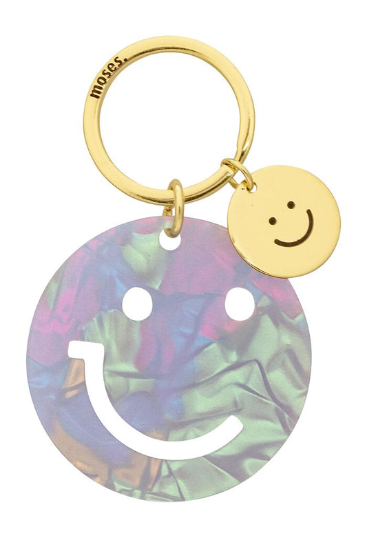 Smile Acryl-Schlüsselanhänger