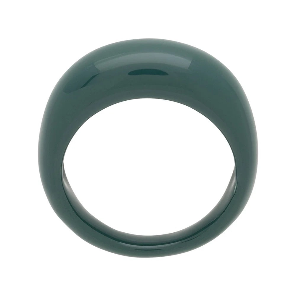 LULU Copenhagen Color Ring Chunky – North Sea Green