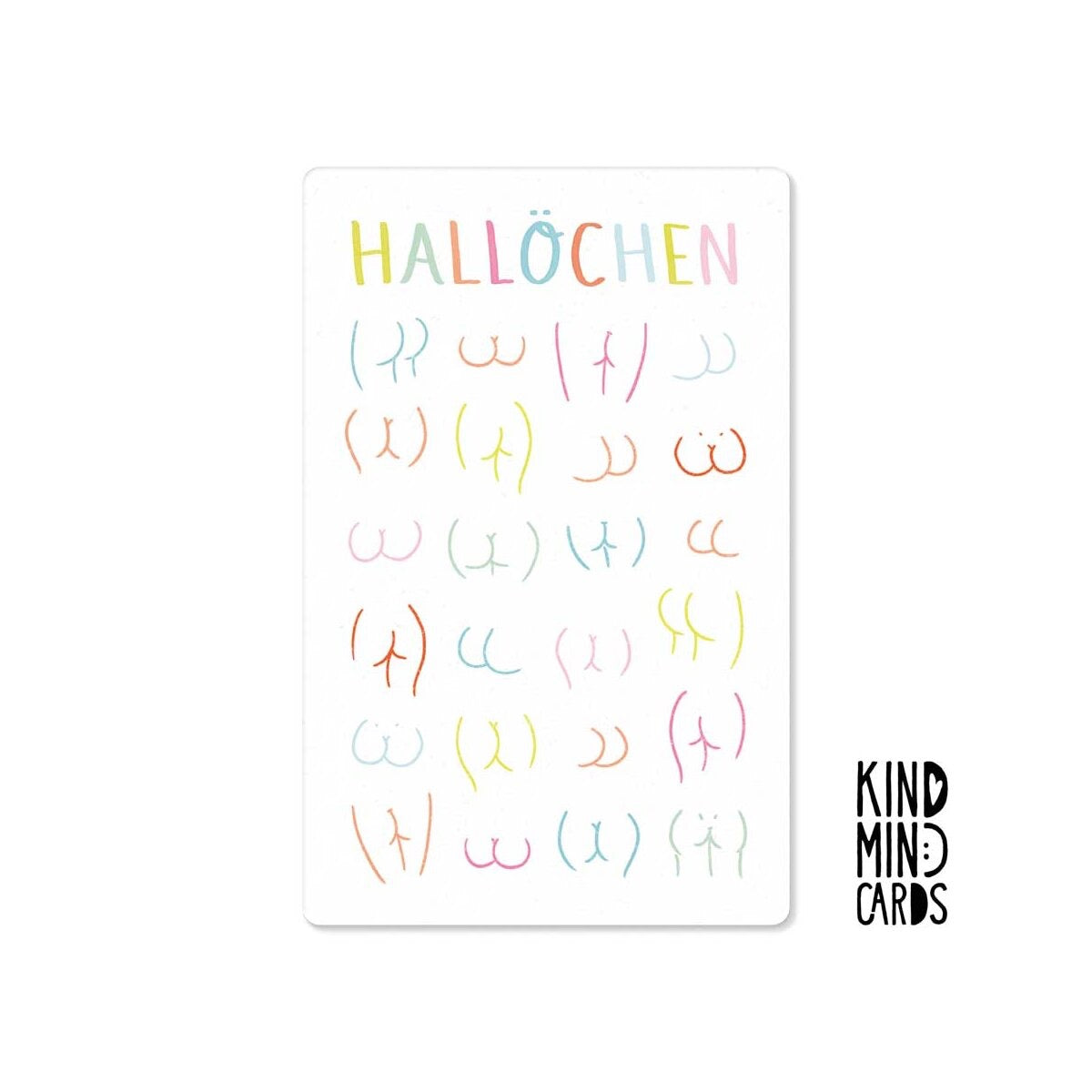 Kind Mind Card "Hallöchen Popos"
