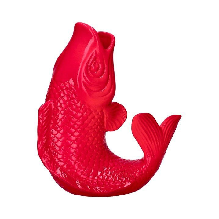 MAMSELL KOI, FISH, VASE, S, NEON PINK
