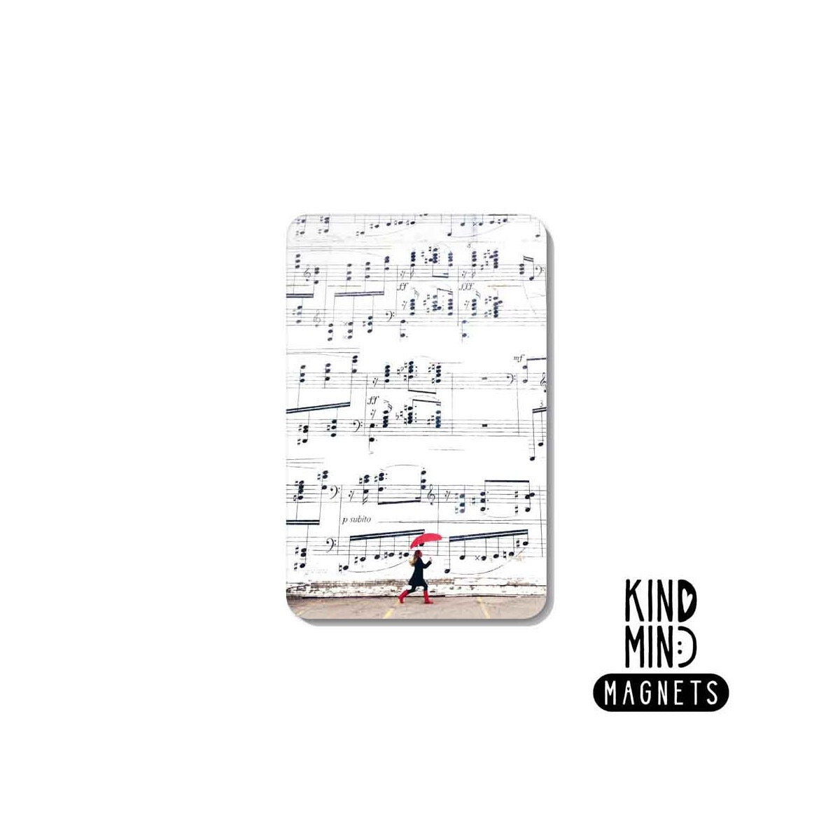 Kind Mind Magnet "The Melody of Rain"