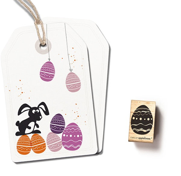 Stamp Easter egg 2 medium