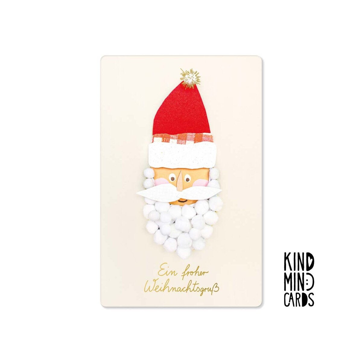 Kind Mind Card "Een vrolijke kerstgroet"