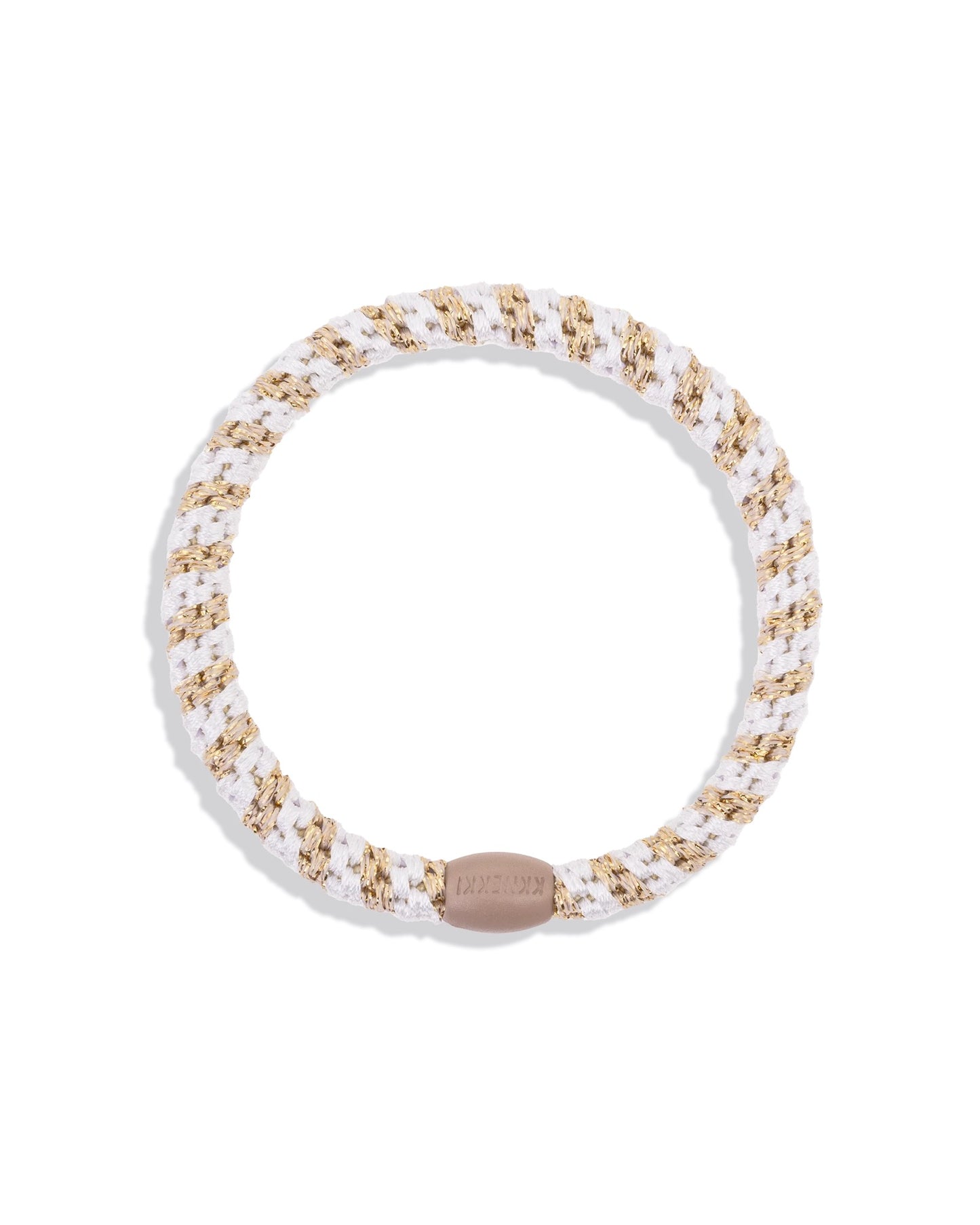 Kknekki Slim White-Beige Glitter