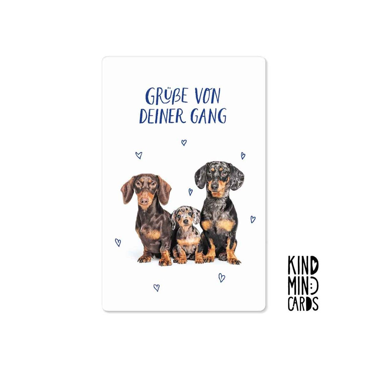 Kind Mind Card "Greetings from your Crew"