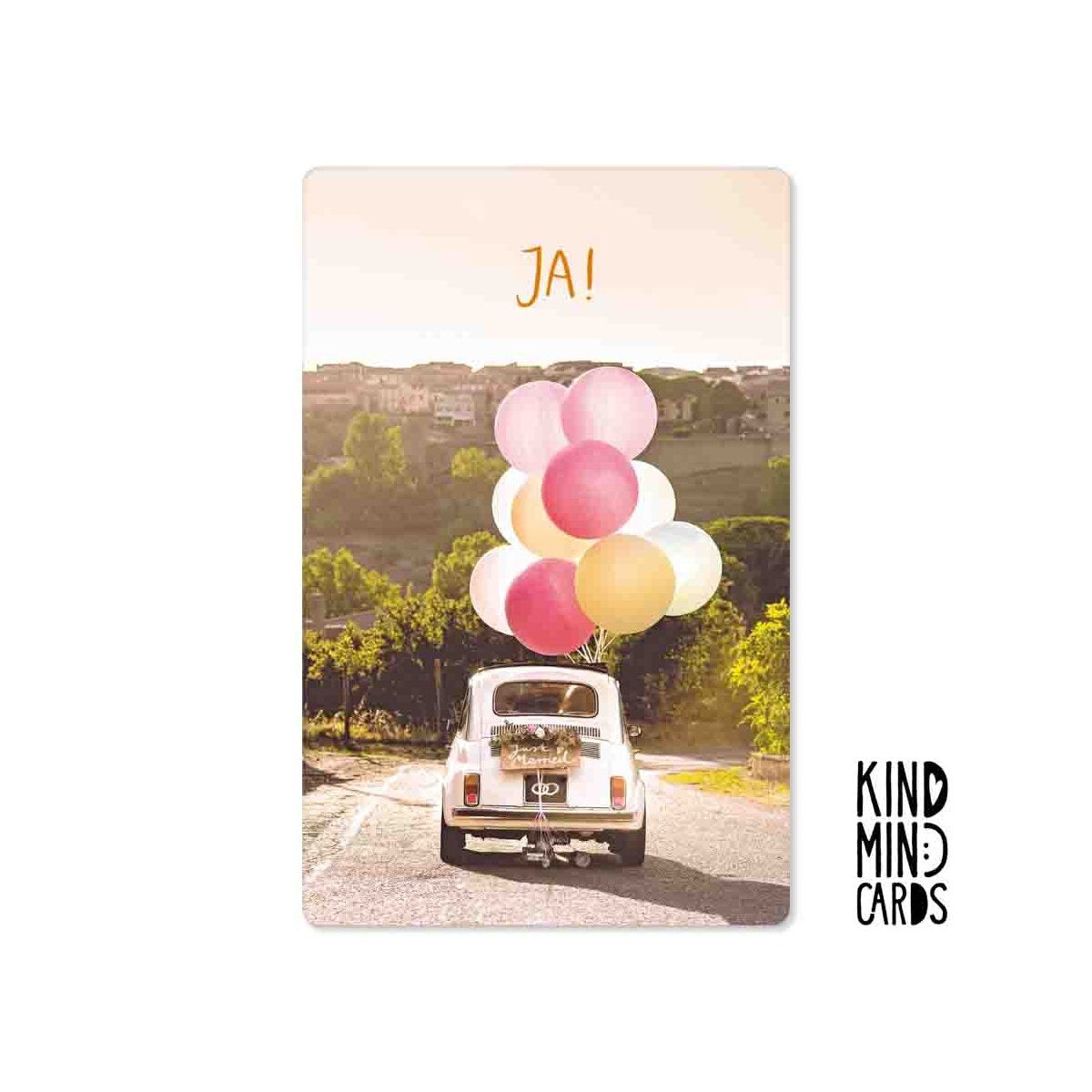Kind Mind Card "Ja Ballon Auto"