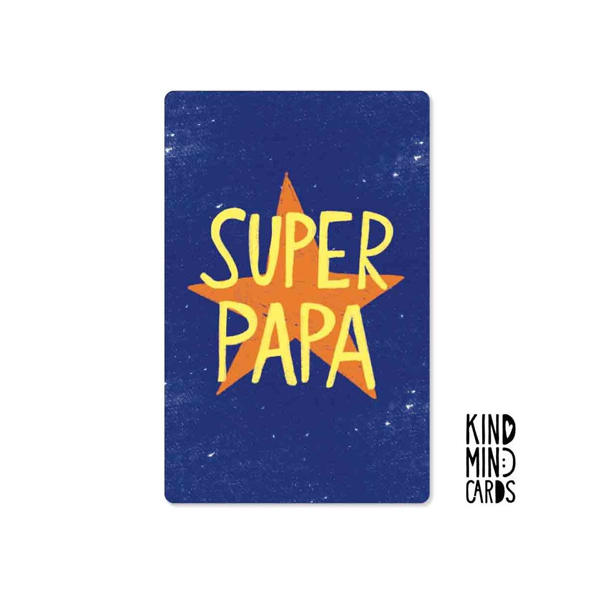 Kind Mind Card "Super Papa"