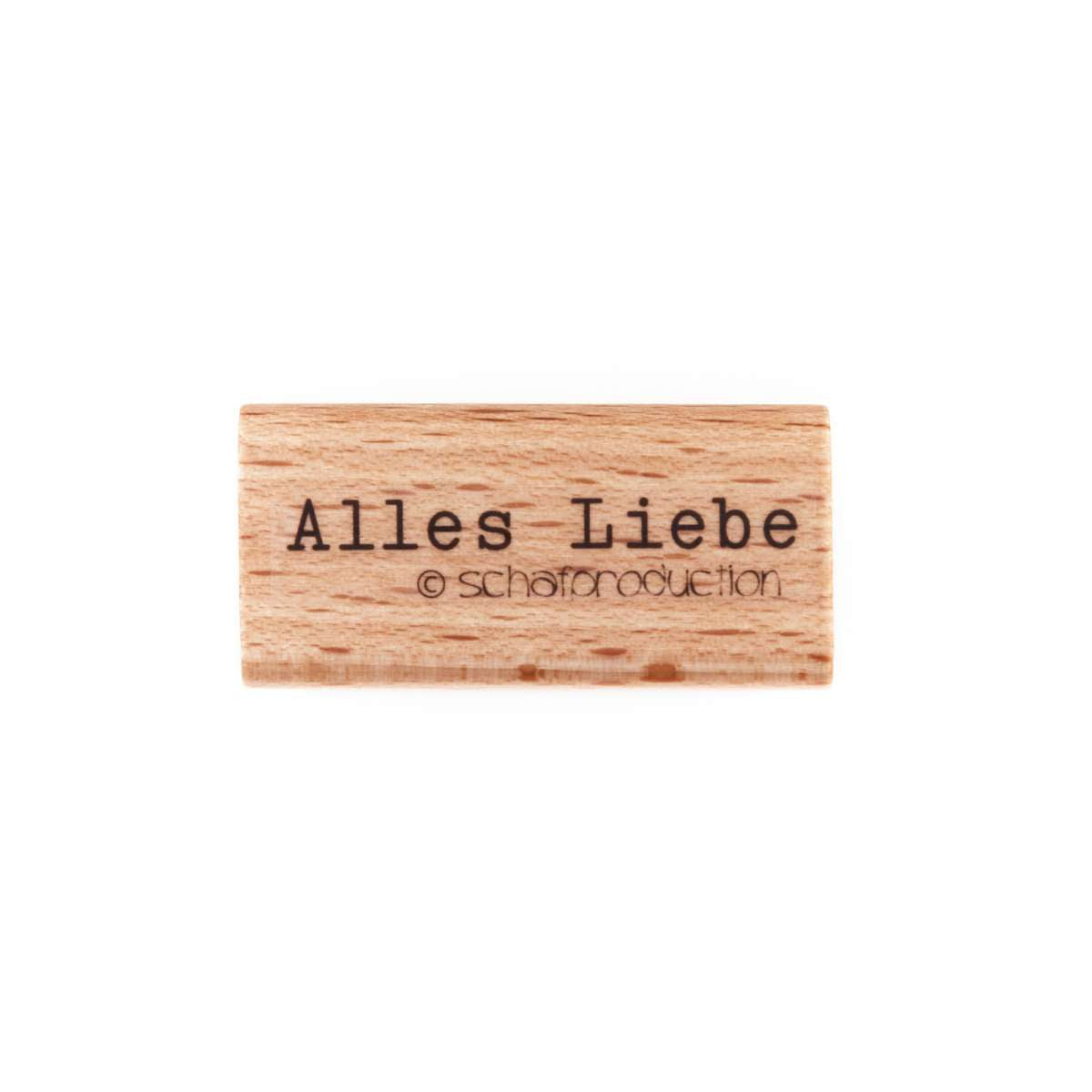 Stempel „Alles Liebe“