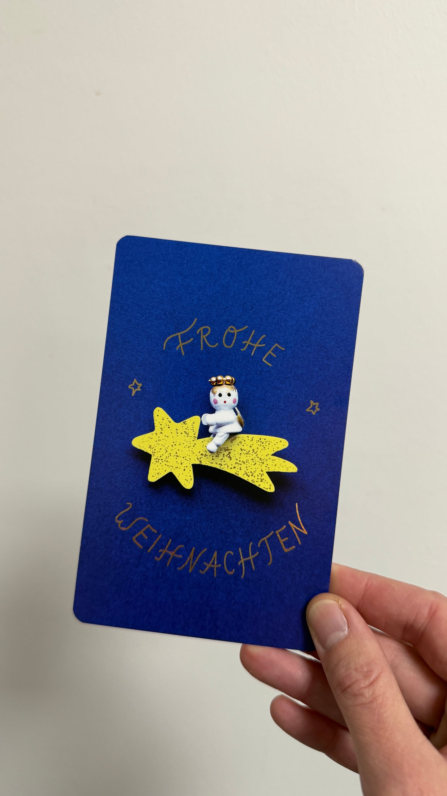 Kind Mind Card "Fijne Kerst vallende ster"