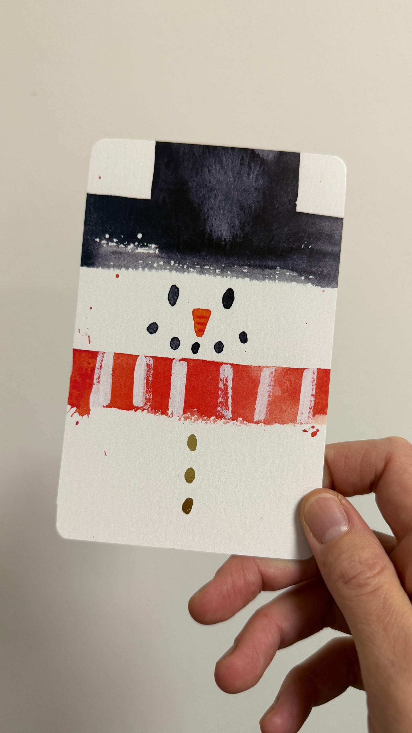 Kind Mind Card "Snowman"
