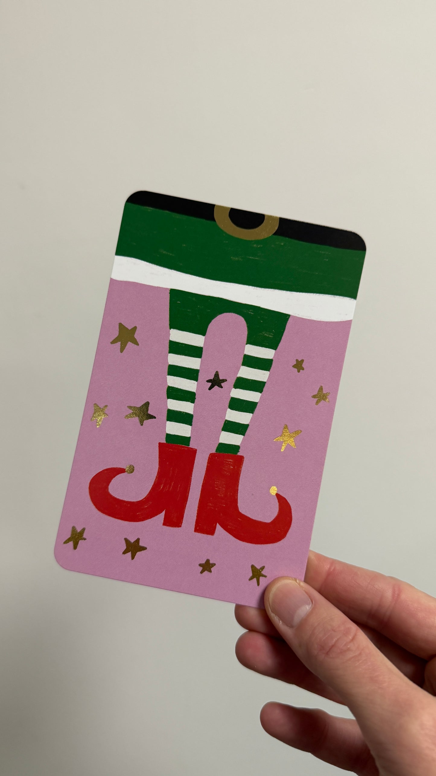 Kind Mind Card "Elf Shoes"