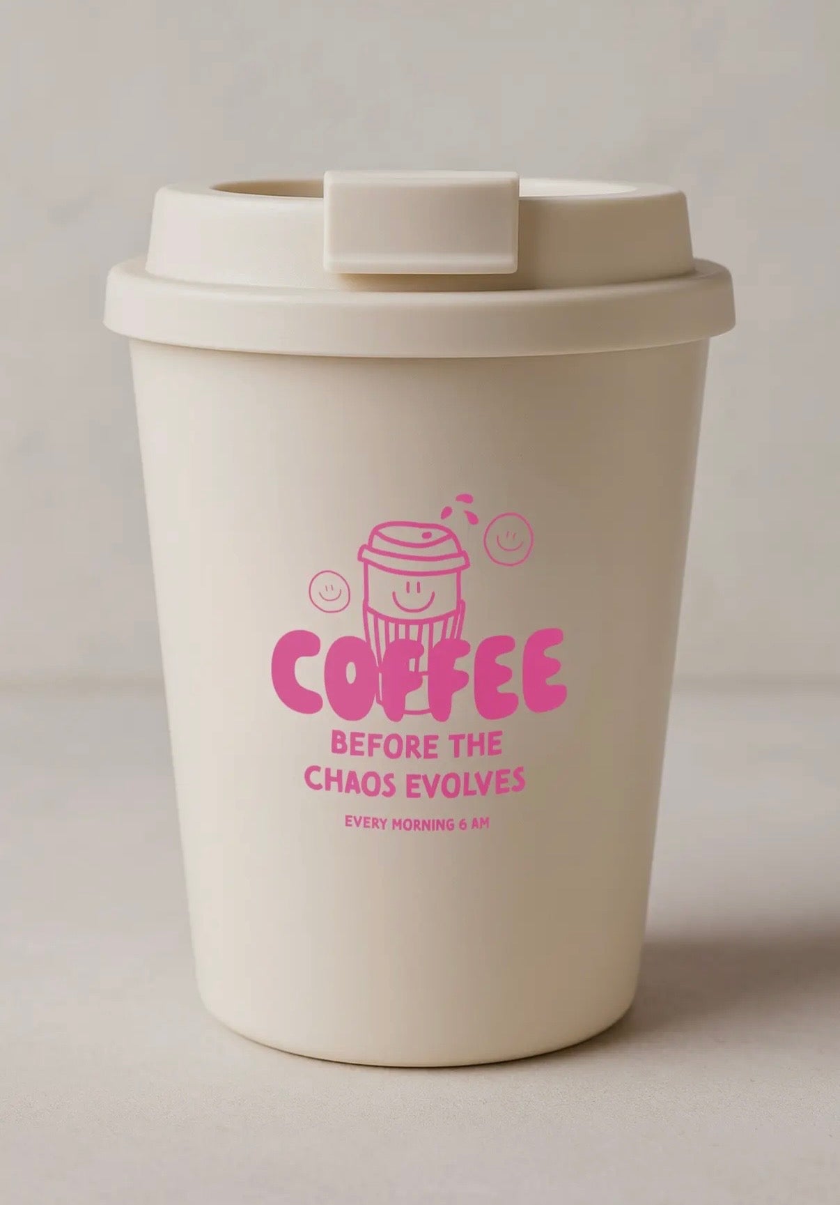 Koffie to go-beker Coffee before Chaos