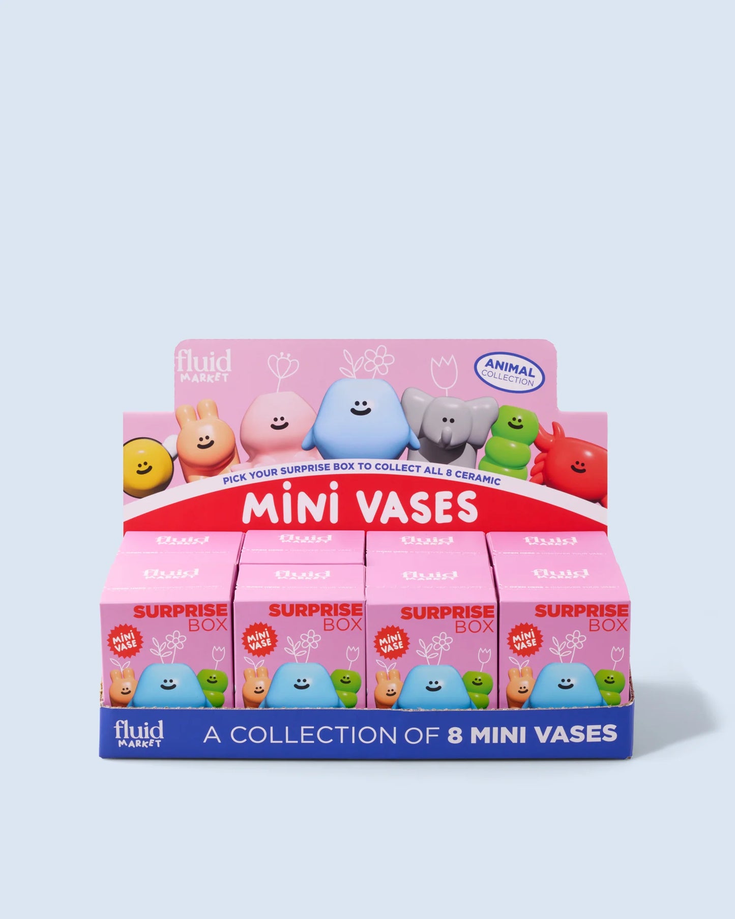 Vase Surprise Box Animals