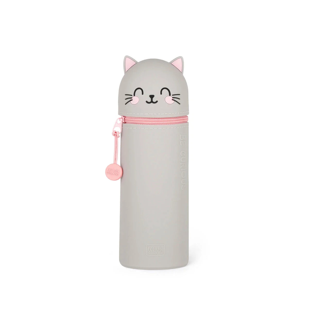 Legami Kawaii 2-in-1 Cat Pencil Case