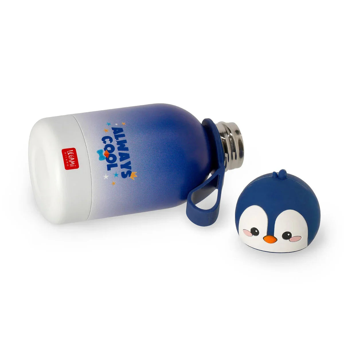 Thermosflasche für Kinder "Penguin" mit Pinguin-Motiv von Legami