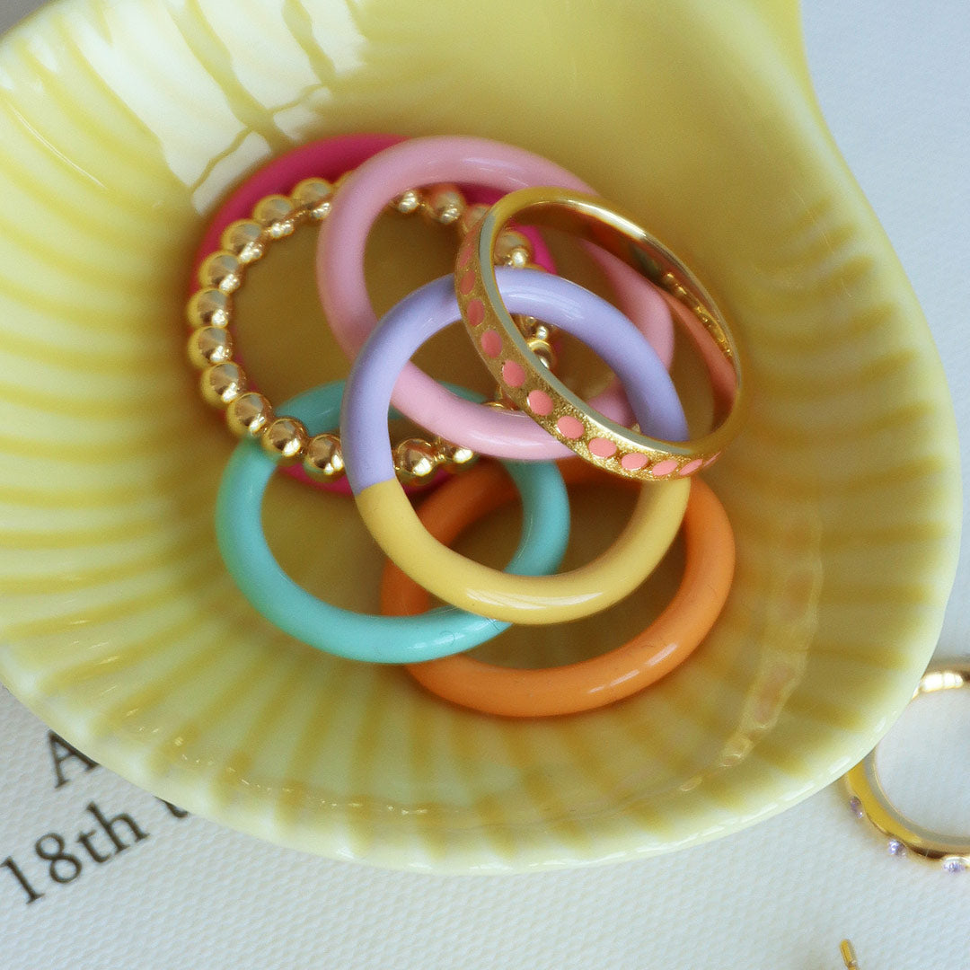LULU Copenhagen Color Ring – Purple