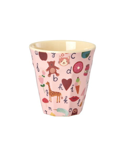 RICE Melaminbecher Medium 250 ml - ABC Print