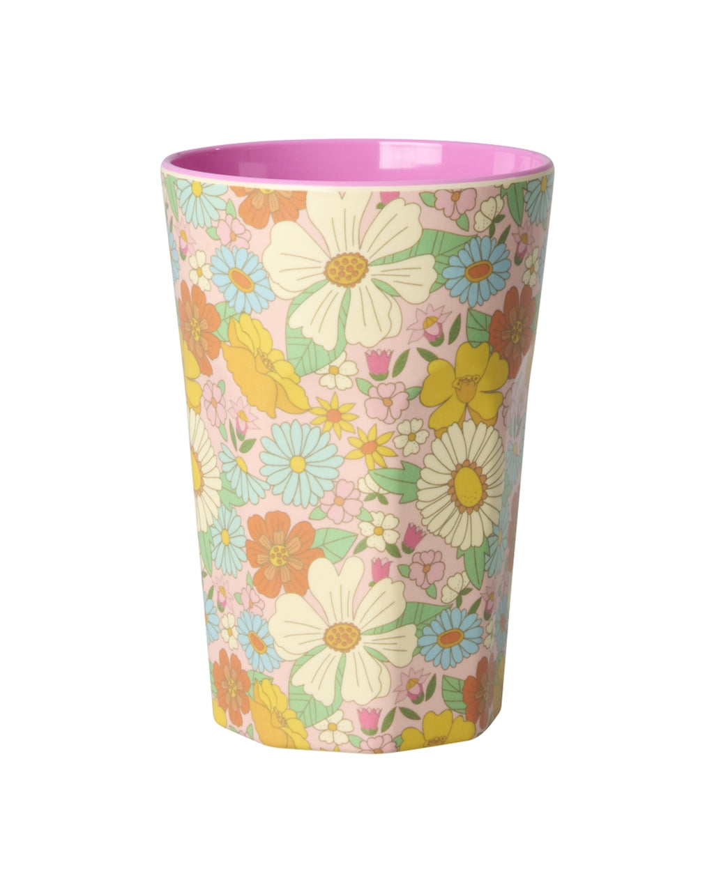 Rice Mug Tall - "Flower Power" - (400 ml)