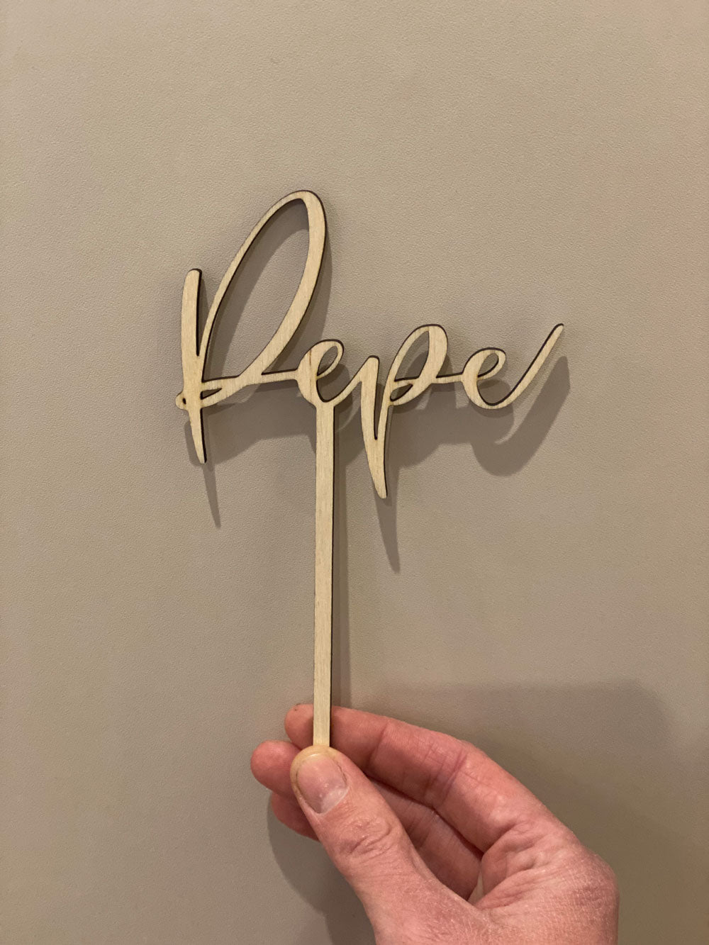 Cake Topper "Name"