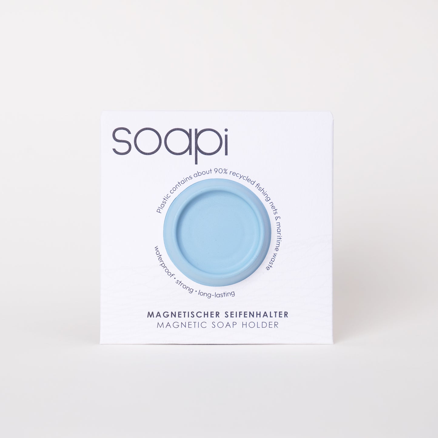 Soapi - Magnetic Soap Holder - Blue