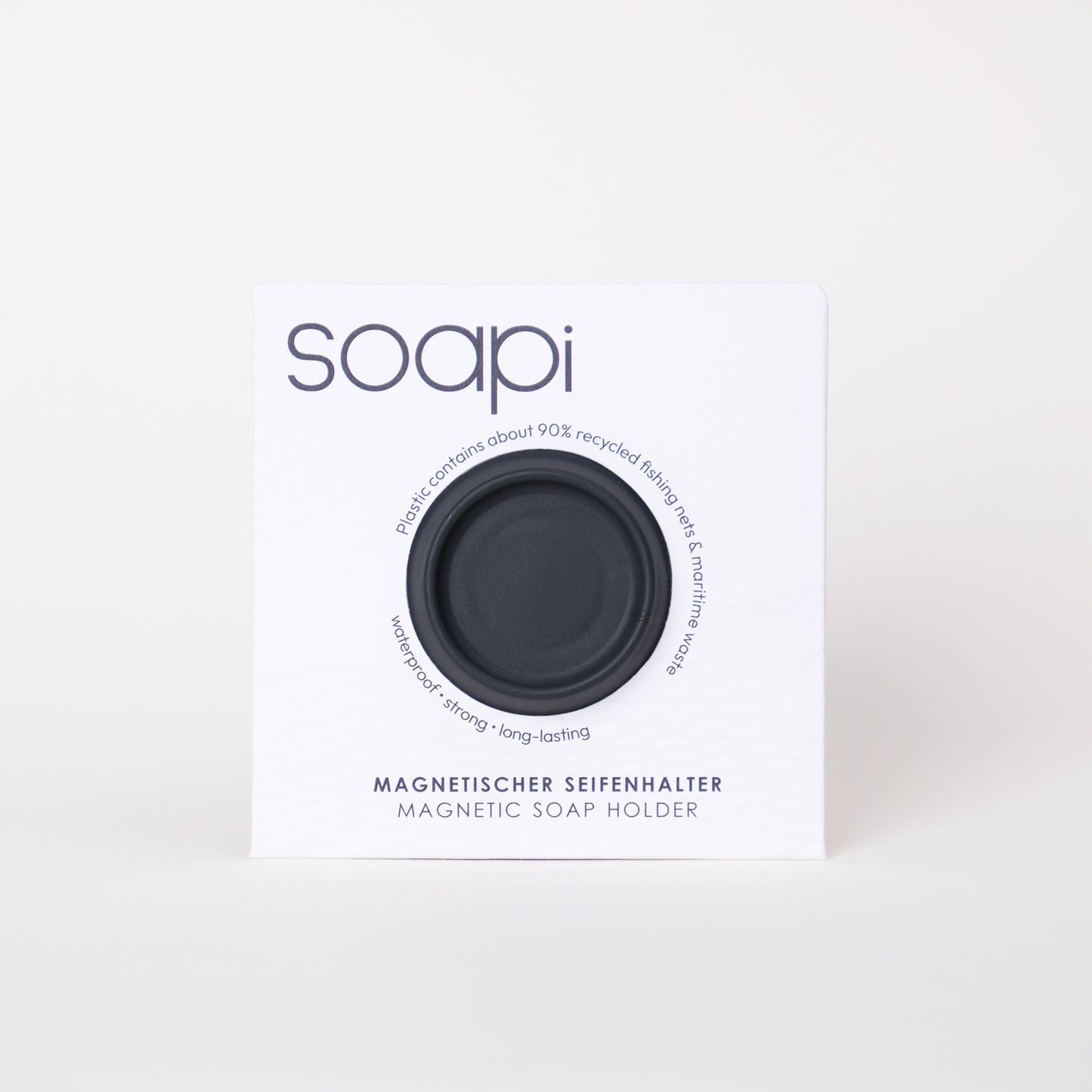 Soapi - magnetischer Seifenhalter -Dunkelgrau