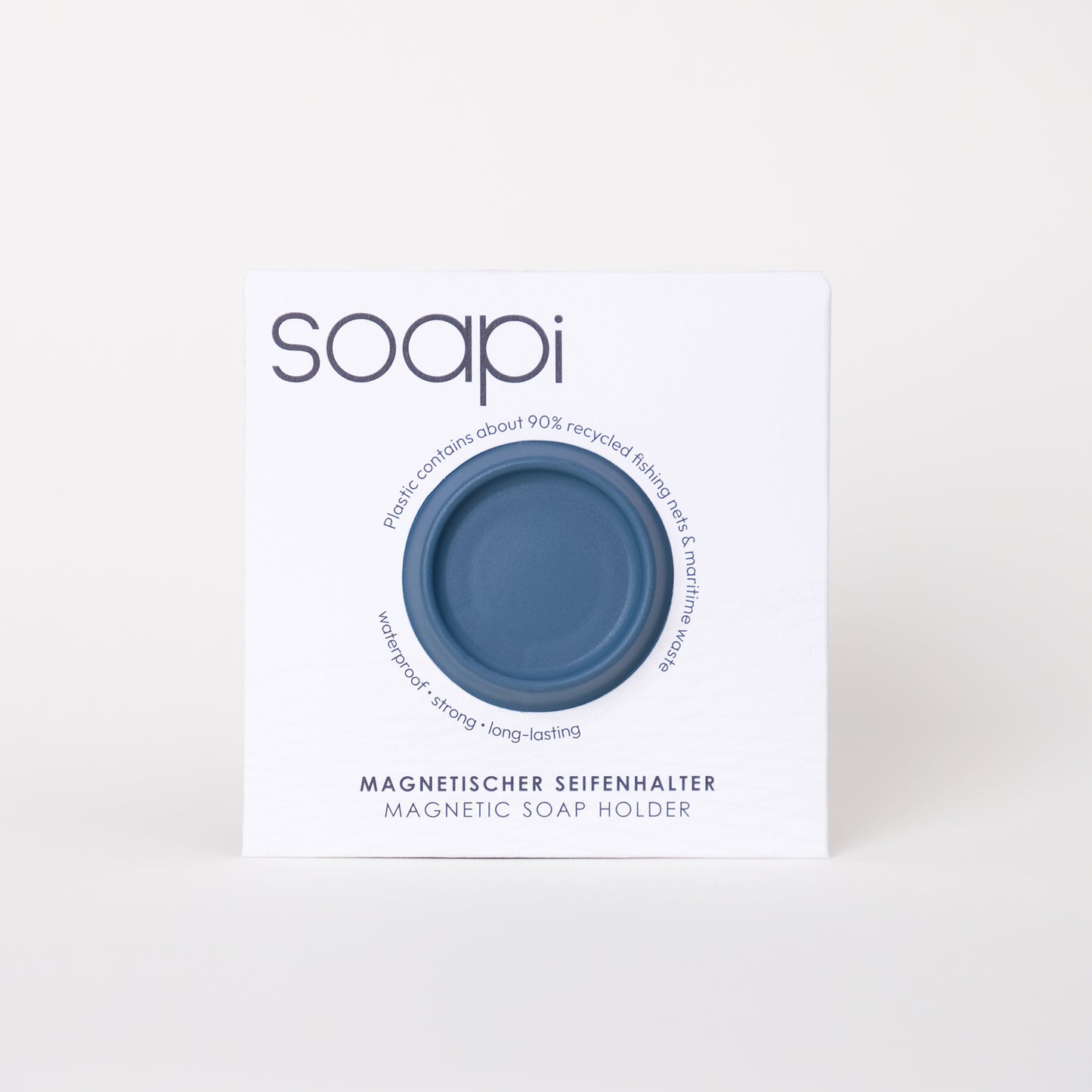 Soapi - magnetischer Seifenhalter -petrol