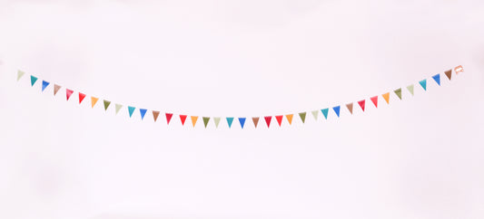 Konfetti Girlande Wimpel