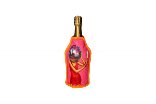 Froid, KÜHLMANSCHETTE "DISCOKUGEL" - neon pink