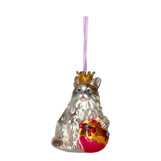 Hänger Katze mit Krone