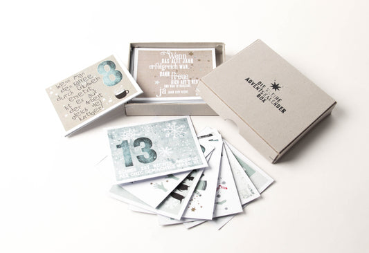 Die kleine Adventskalenderbox