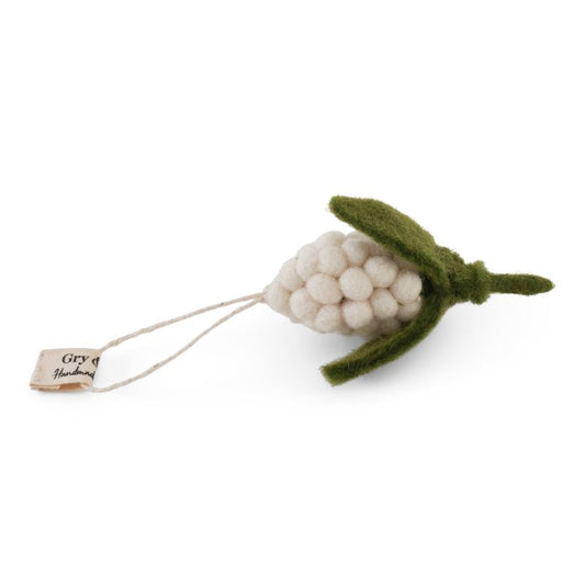 Filzblume „Pearl Hyacinth“ – Ornament