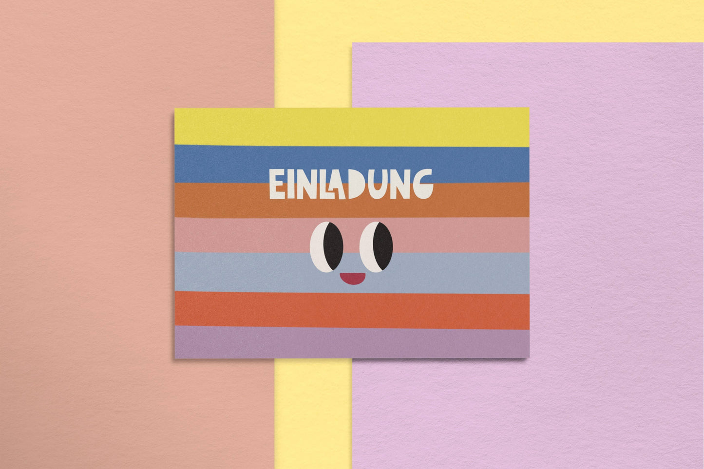 Einladungskarten "Regenbogen"