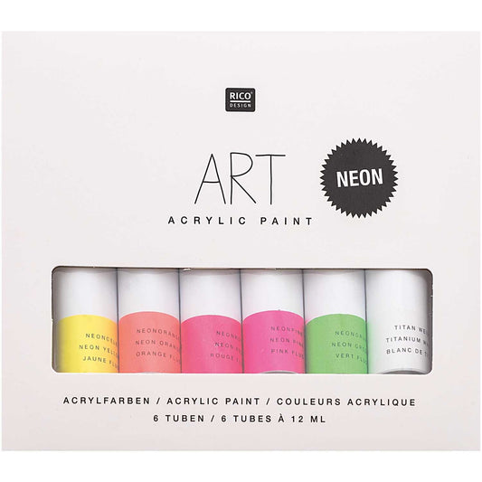 Art Acrylic Set Neon (6x12ml)