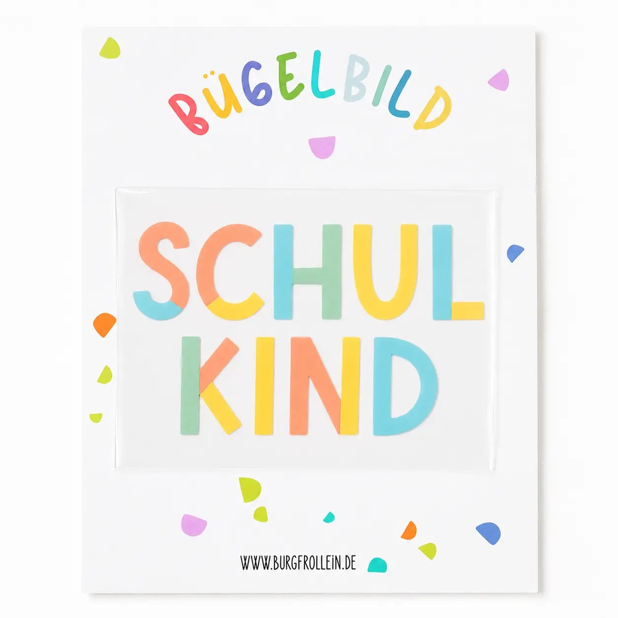 Bügelbild "Schulkind" zum Aufbügeln