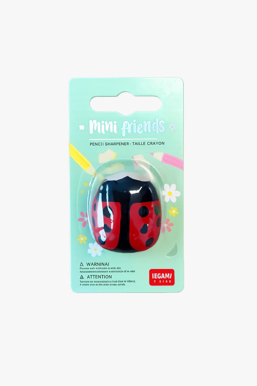 Legami Mini Friends Anspitzer Ladybug – Marienkäfer Anspitzer