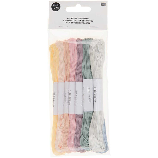 Embroidery Floss Set Pastel