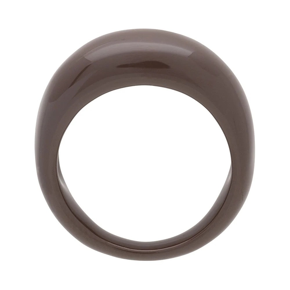 LULU Copenhagen Color Ring Chunky – Cocoa Powder 🤎