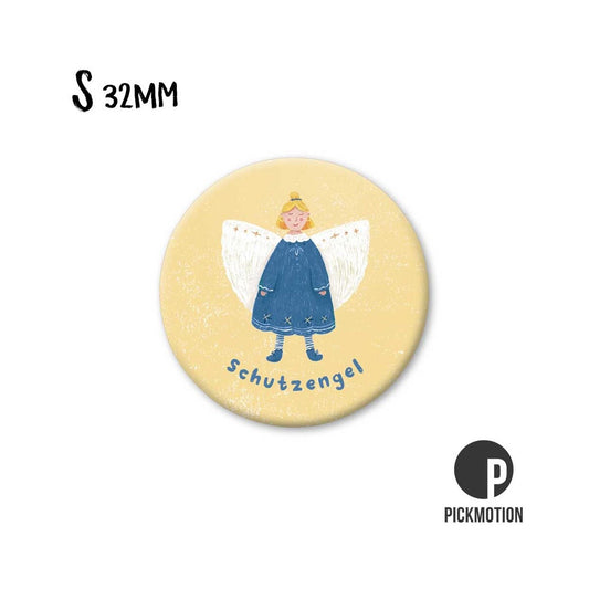 Magneet rond 32mm "Beschermengel"