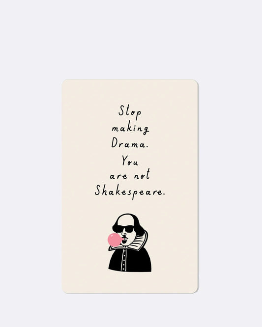 Lunacard Postkarte "Shakespeare"