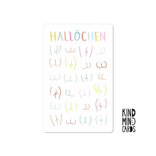 Kind Mind Card "Hallo, kontjes"