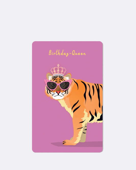 Lunacard Postkaart "Birthday Queen"