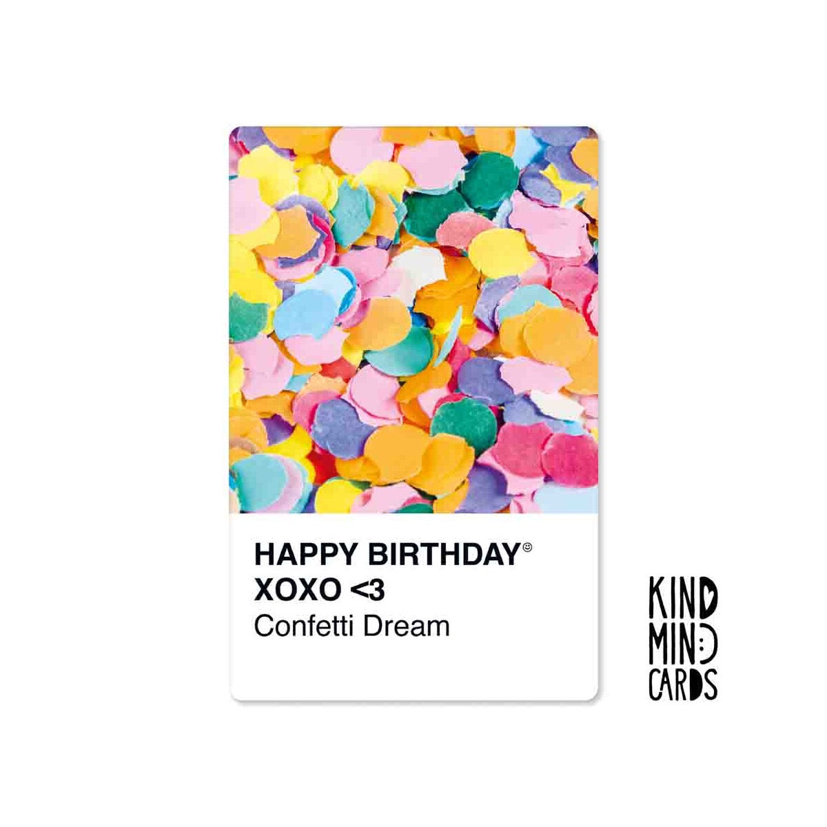 Kind Mind Card "Confetti droom"
