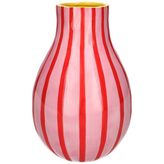 Artisan Vaas roze/rood