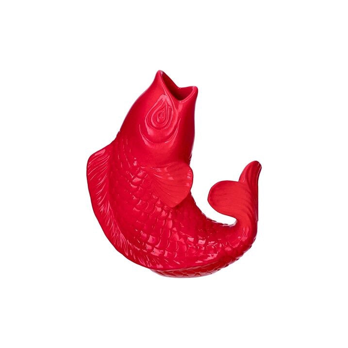 MAMSELL KOI, FISH, VASE, XS, NEON PINK