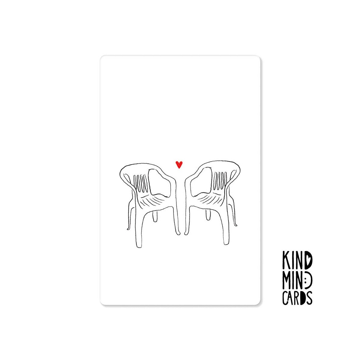 Kind Mind Kaart "Stoelkoppel"