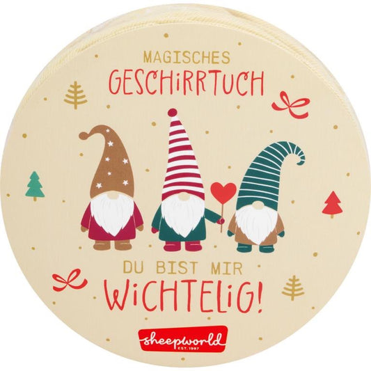 Zauber-Geschirrtuch „WICHTELIG“
