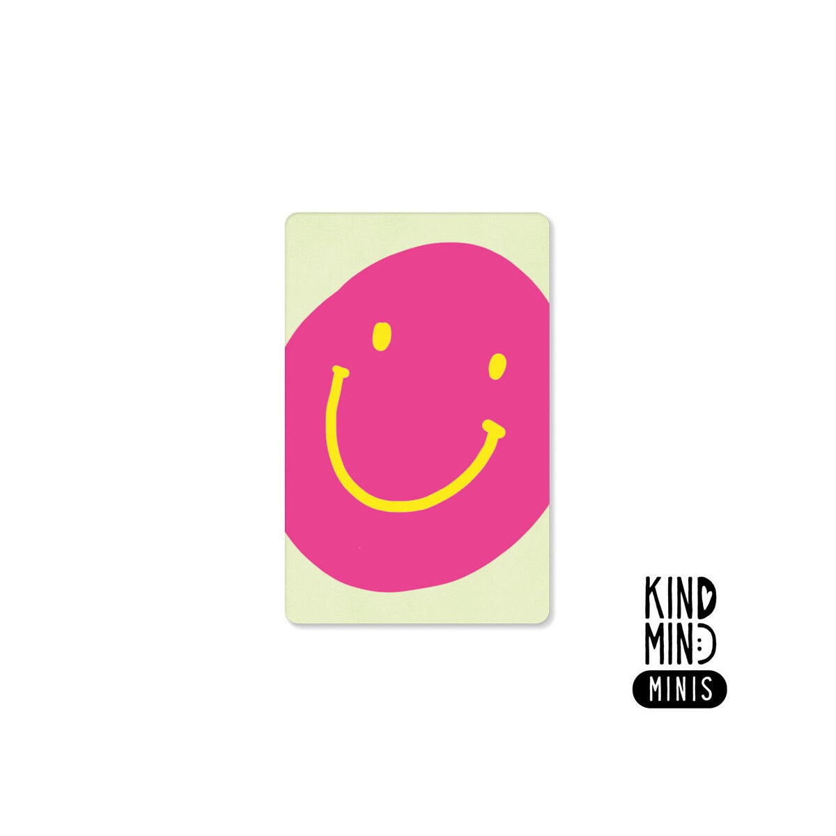 Neon Kind Mind Minis – "Pink Smiley"